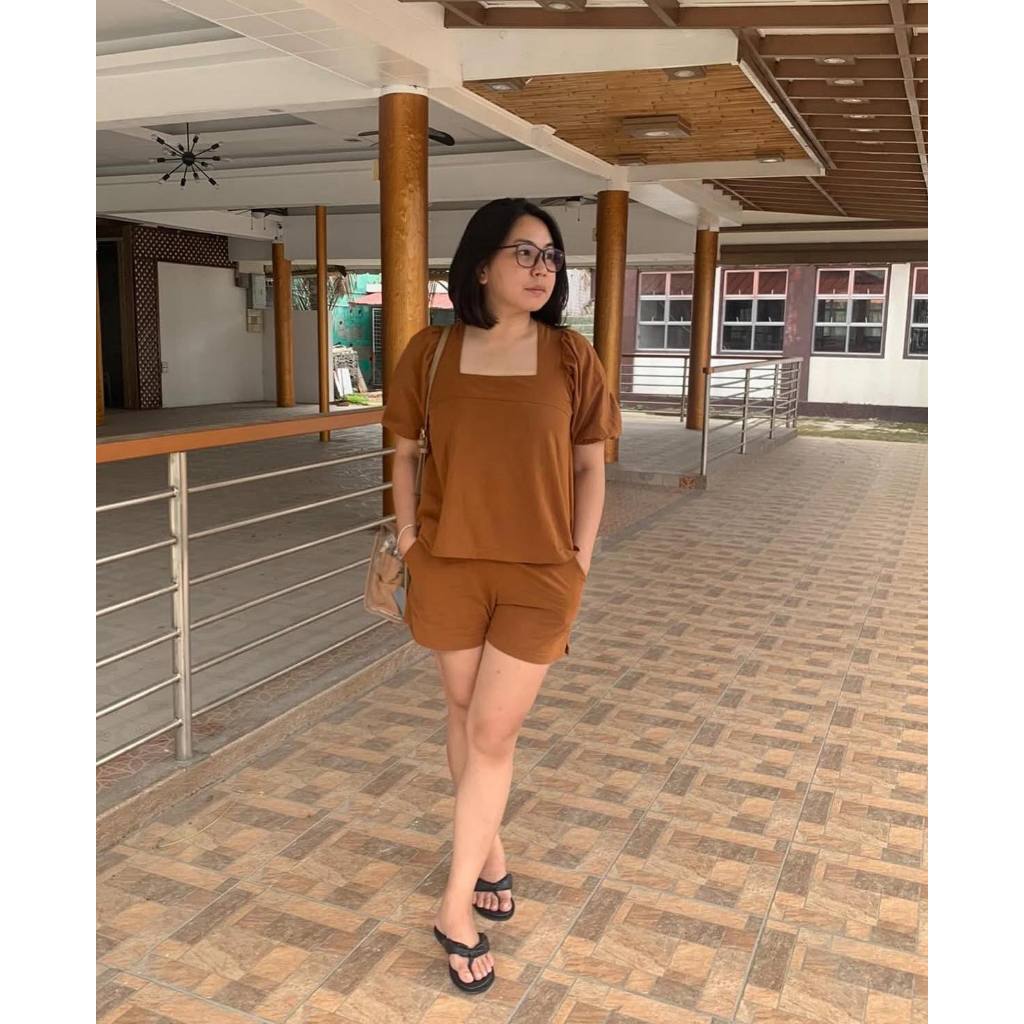 Pambahaymnl Puff Linen Set