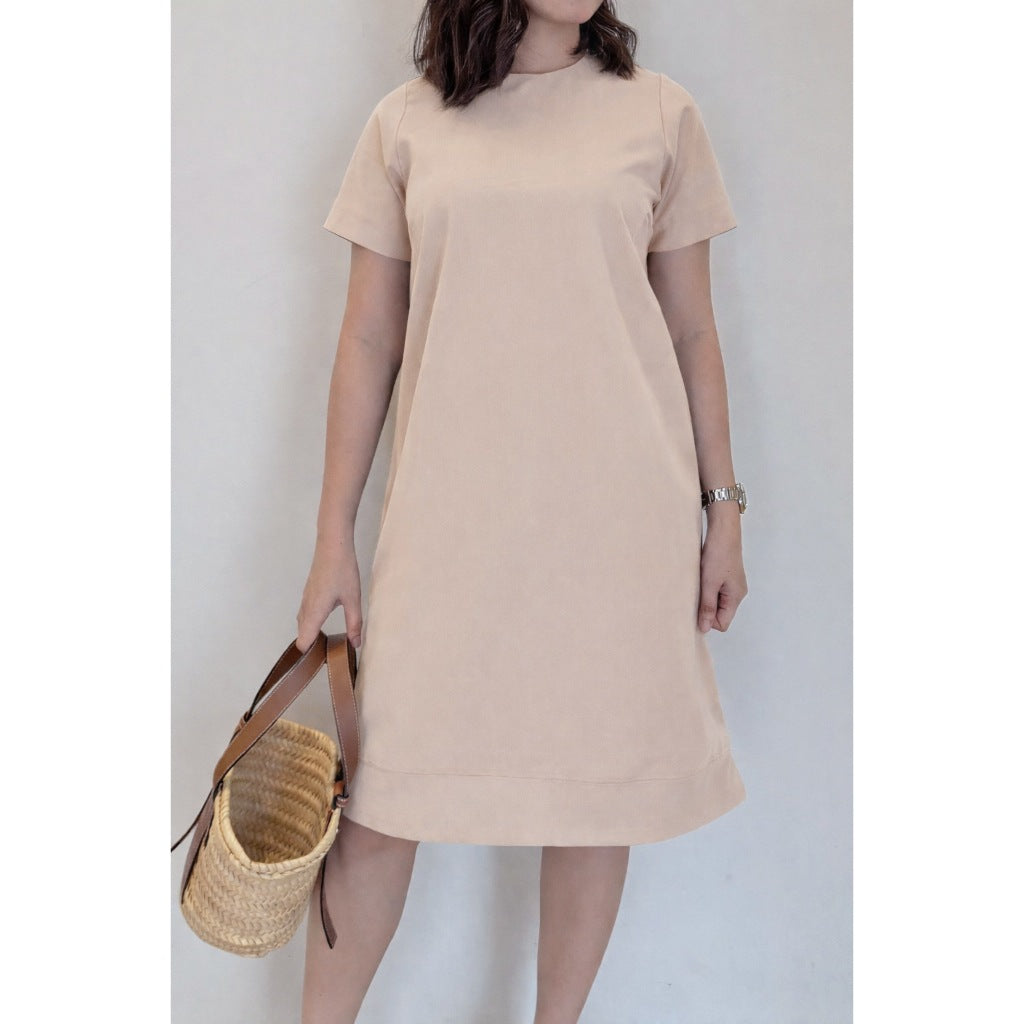 Pambahaymnl Linen Shift Dress