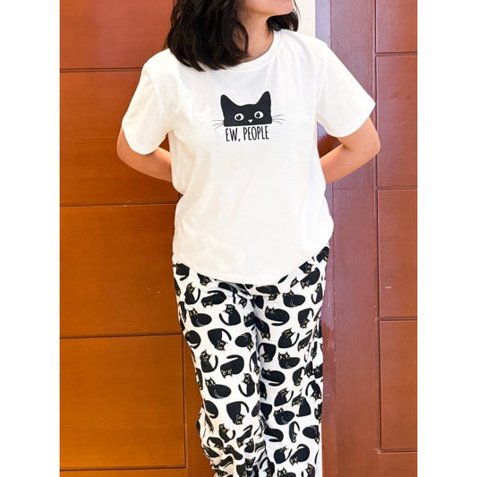 Pambahaymnl Printed Pjs Lounge Set