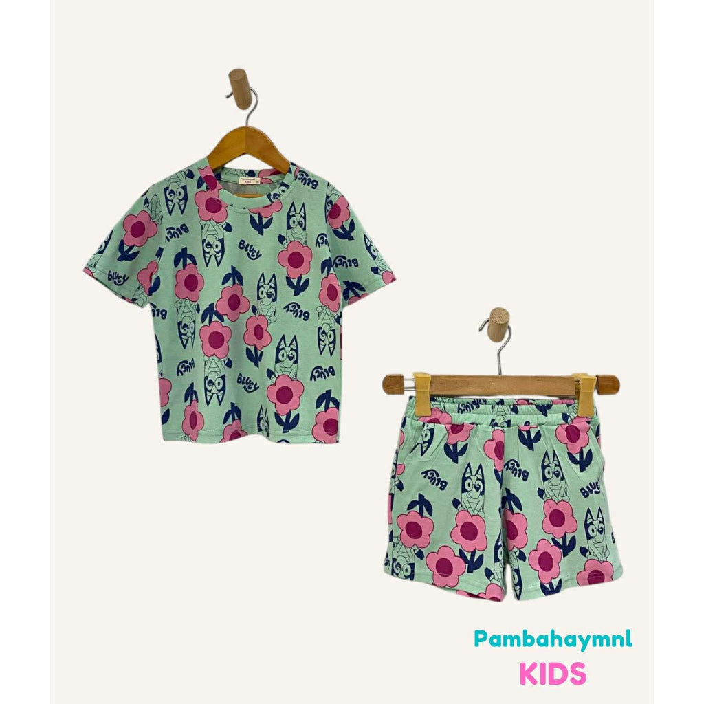 Pambahaymnl Kids Printed Short Set