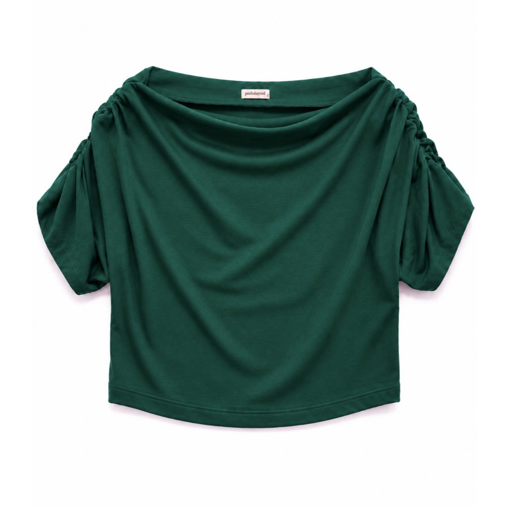 Pambahaymnl Drape Top
