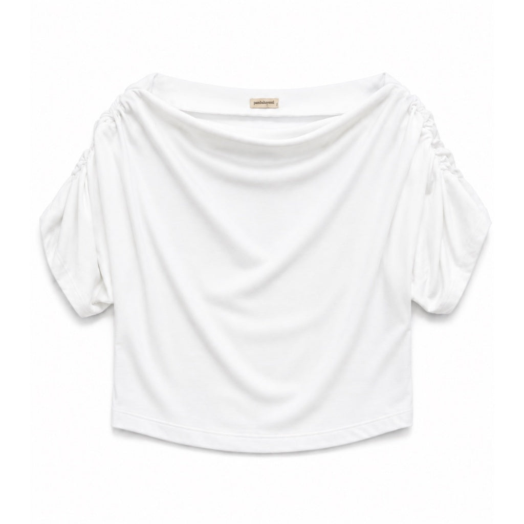Pambahaymnl Drape Top