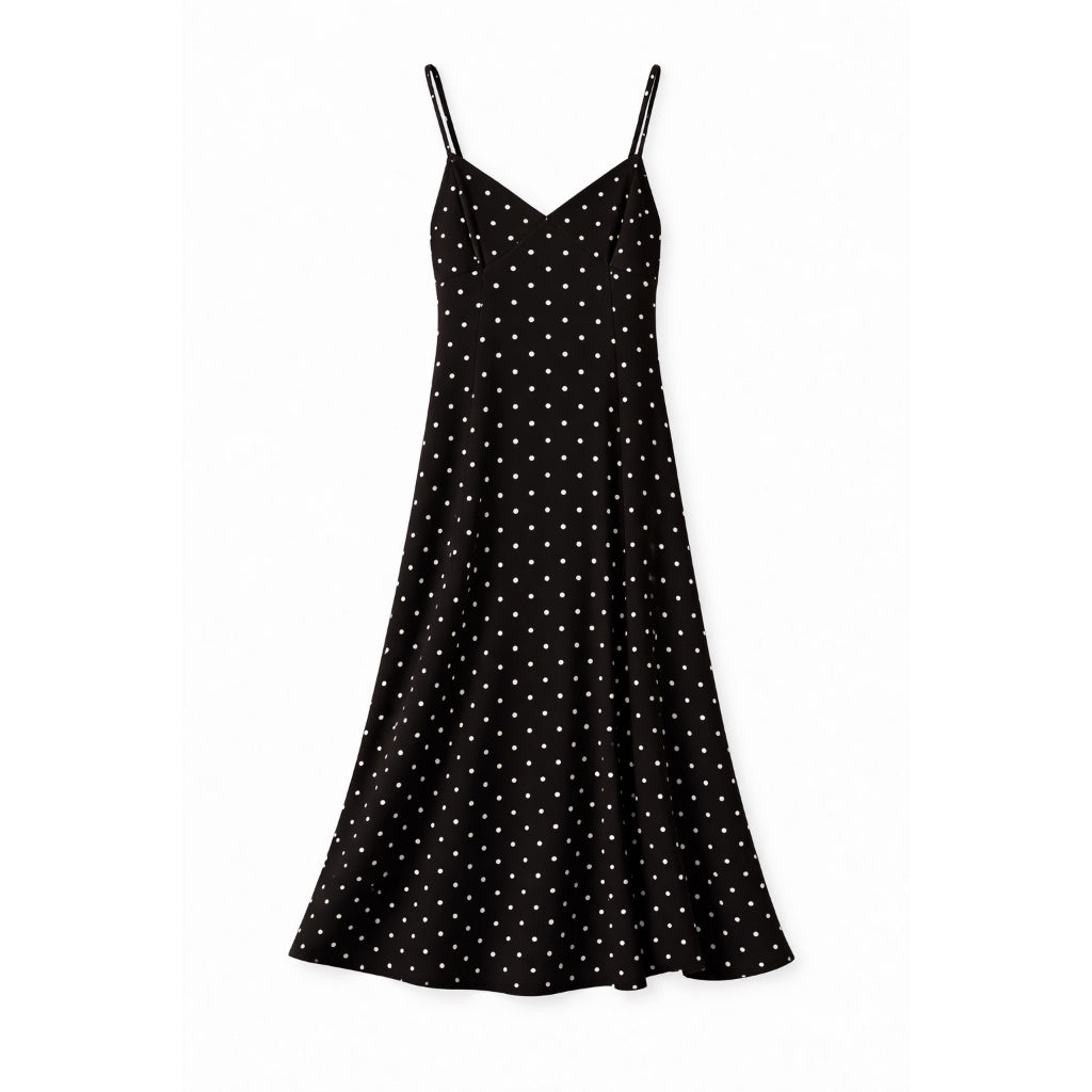 Pambahaymnl  Polka Maxi Dress