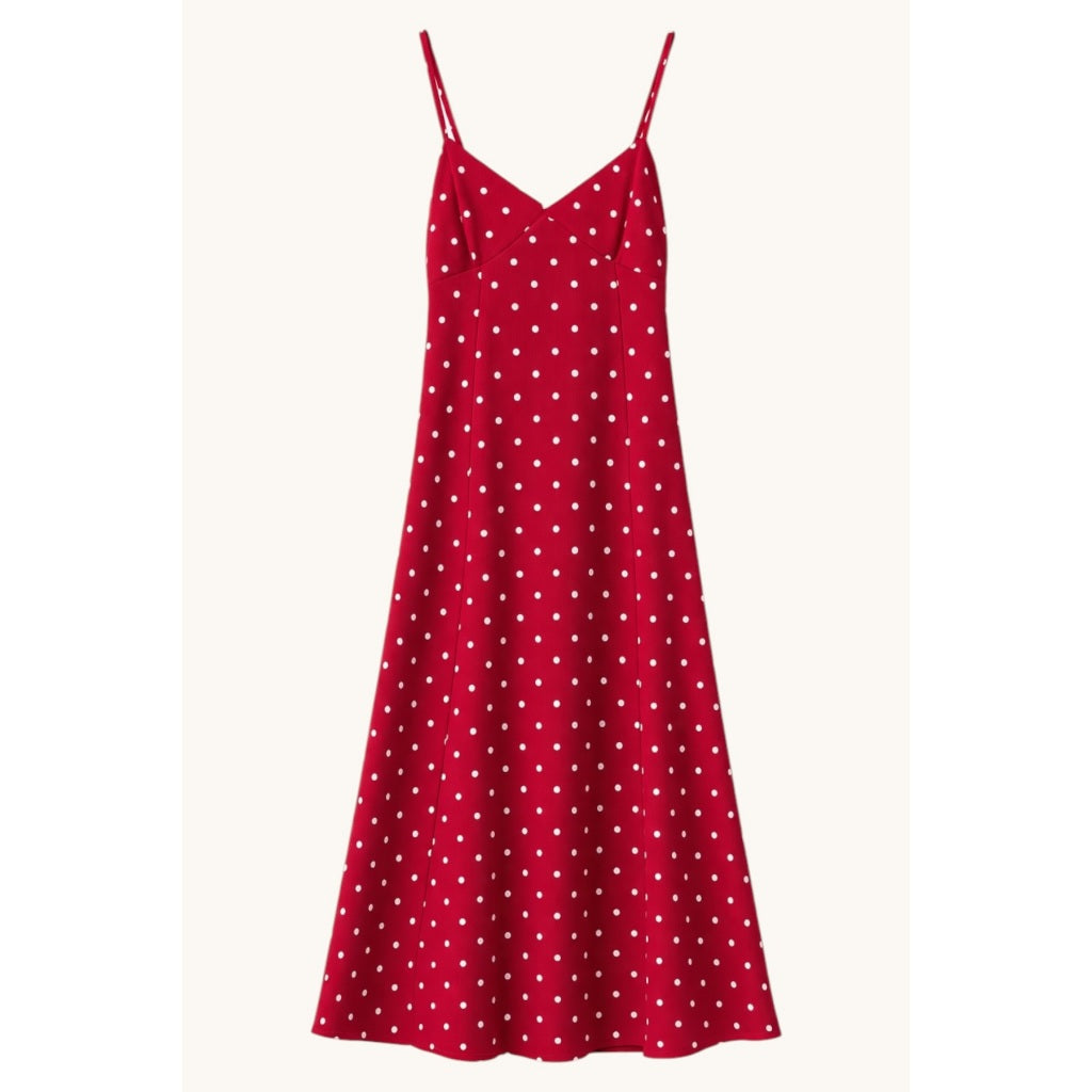 Pambahaymnl  Polka Maxi Dress