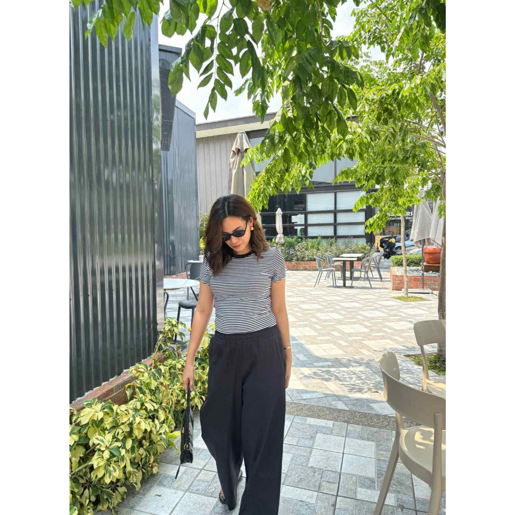 Pambahaymnl Stripes Slim Fit Tee