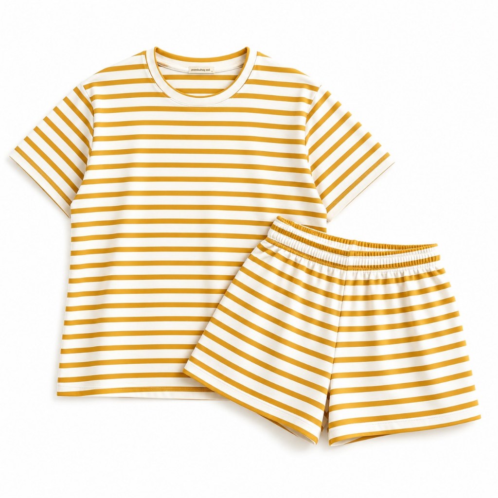 Pambahaymnl Kids Stripes Cotton Lounge Set