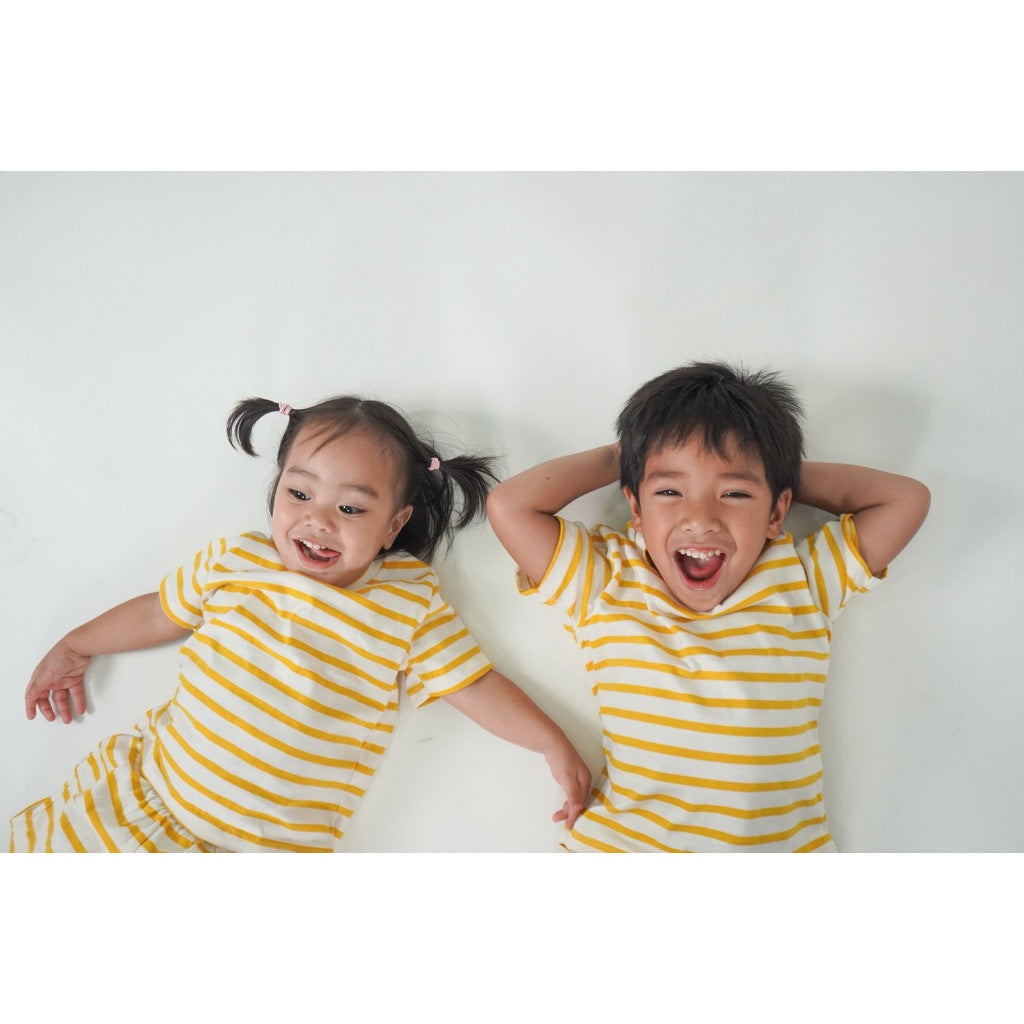 Pambahaymnl Kids Stripes Cotton Lounge Set