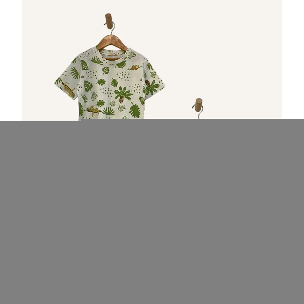 Pambahaymnl Kids Cotton Printed Pjs Lounge Set