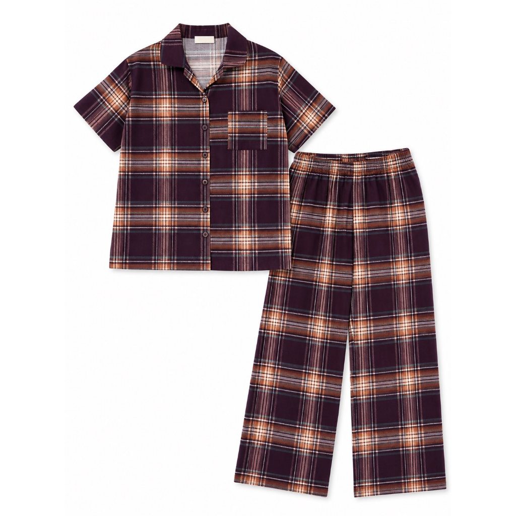 Pambahaymnl Family Plaid Flannel Pjs