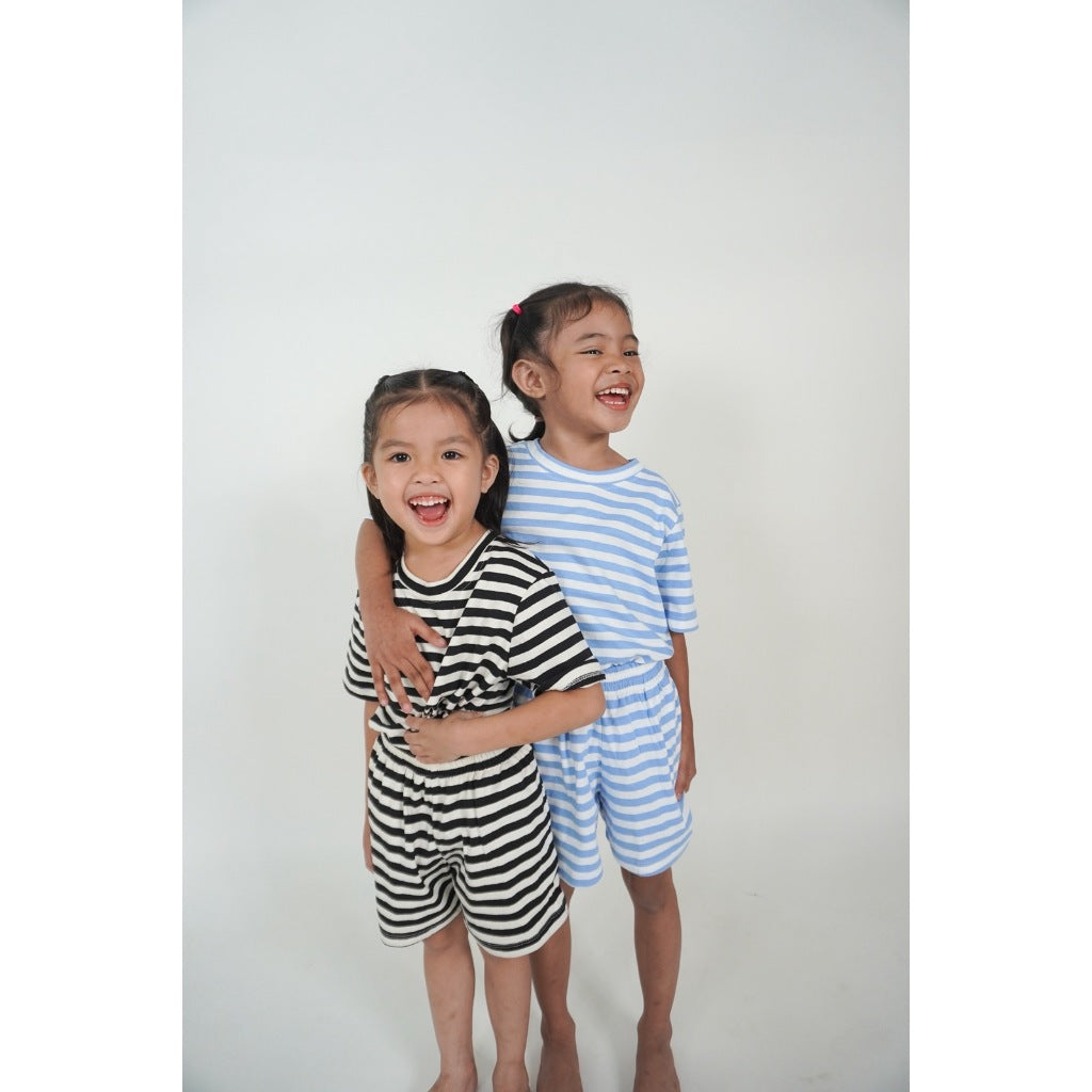 Pambahaymnl Kids Stripes Cotton Lounge Set