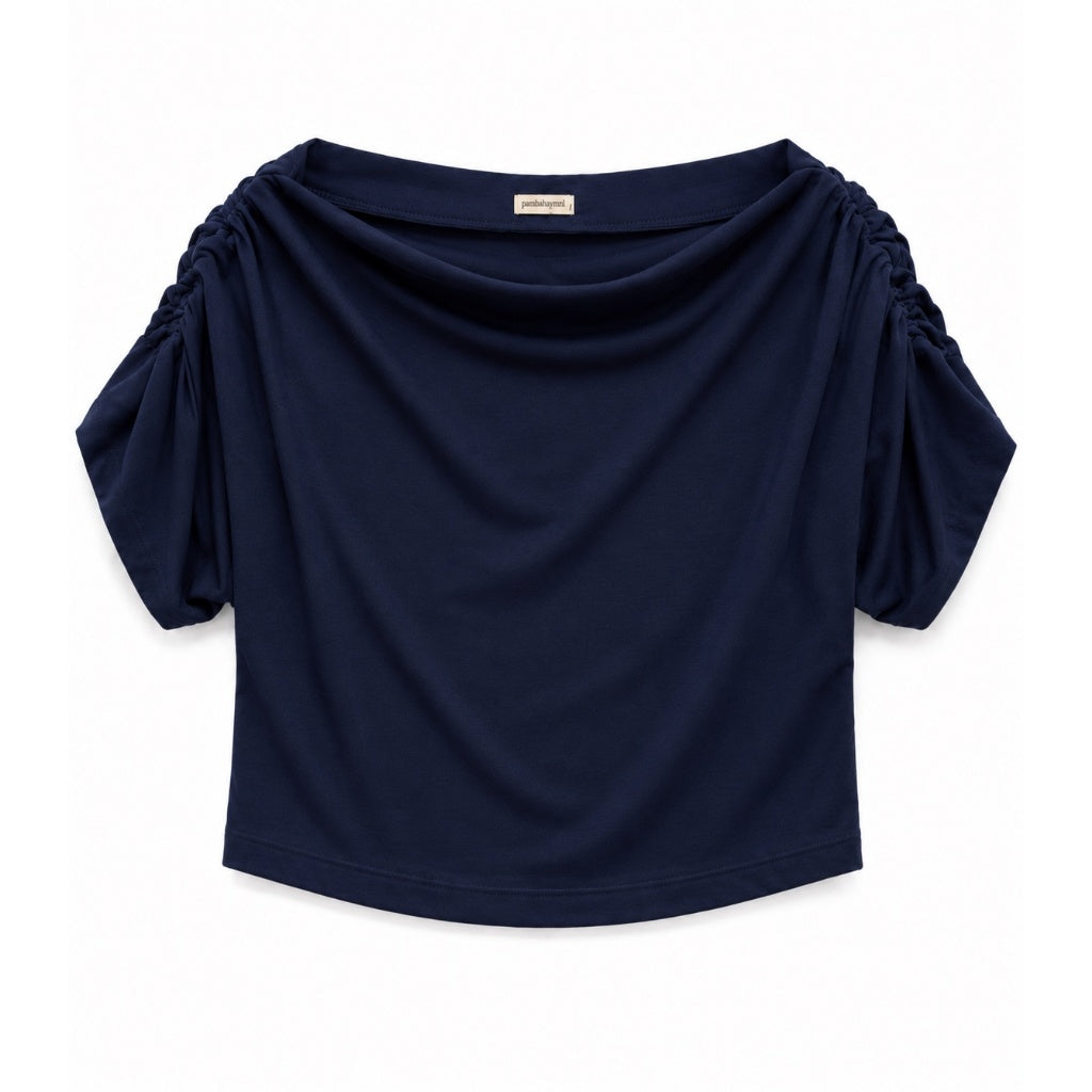 Pambahaymnl Drape Top