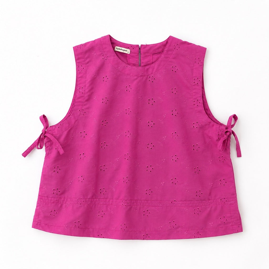 Pambahaymnl Eyelet Side Bow Top