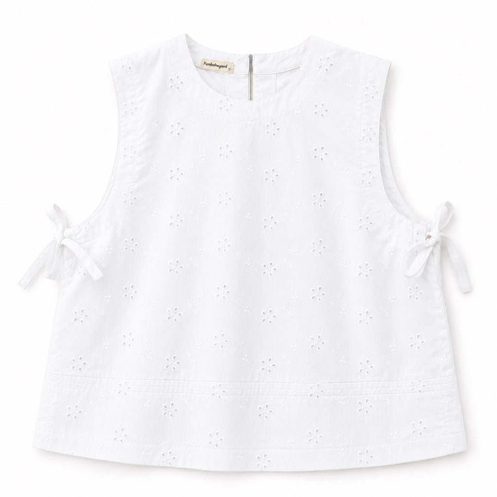 Pambahaymnl Eyelet Side Bow Top