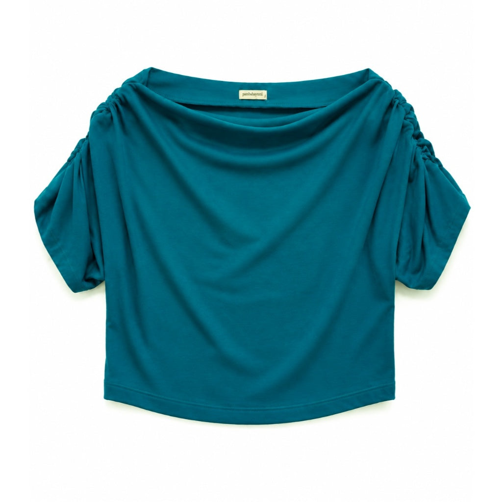 Pambahaymnl Drape Top