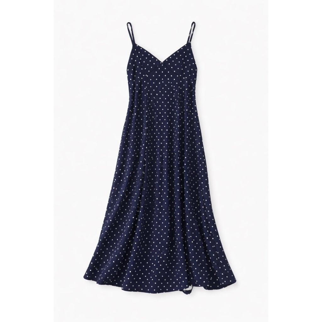 Pambahaymnl  Polka Maxi Dress