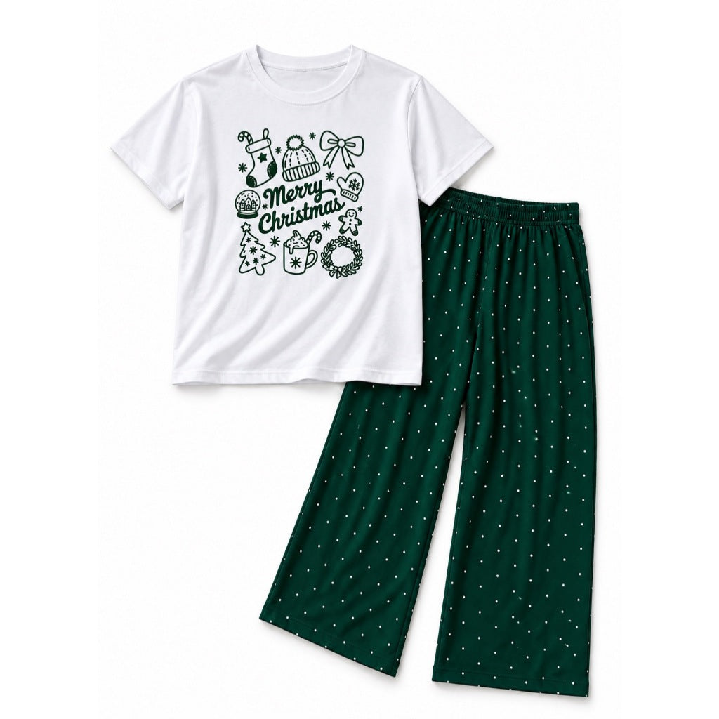 Pambahaymnl Christmas Pjs Lounge Set