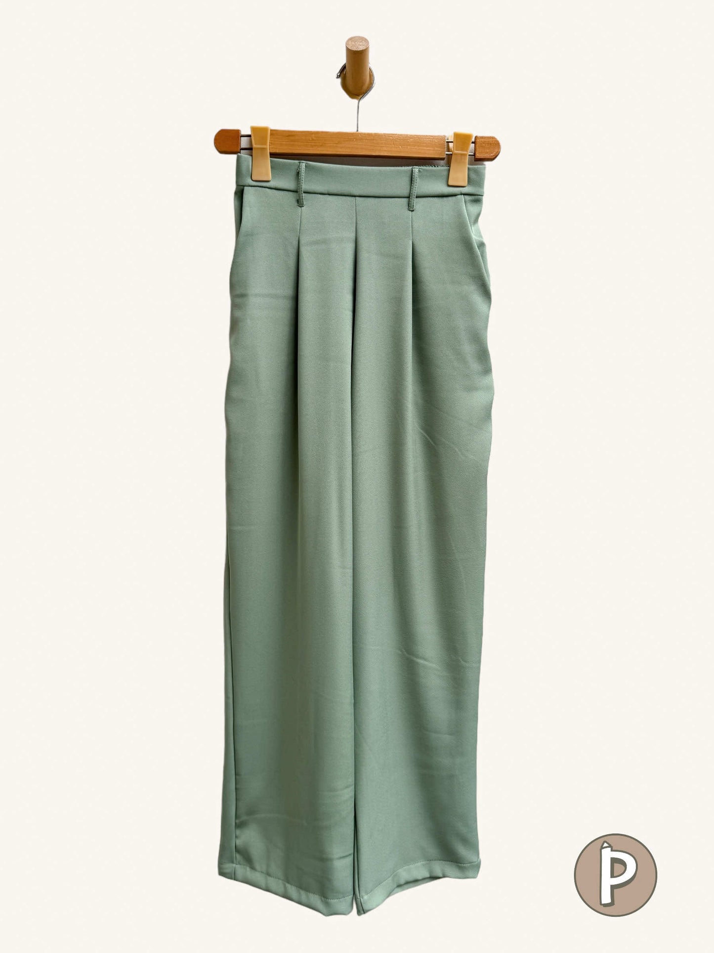 Pambahaymnl Twill Flowy Pants