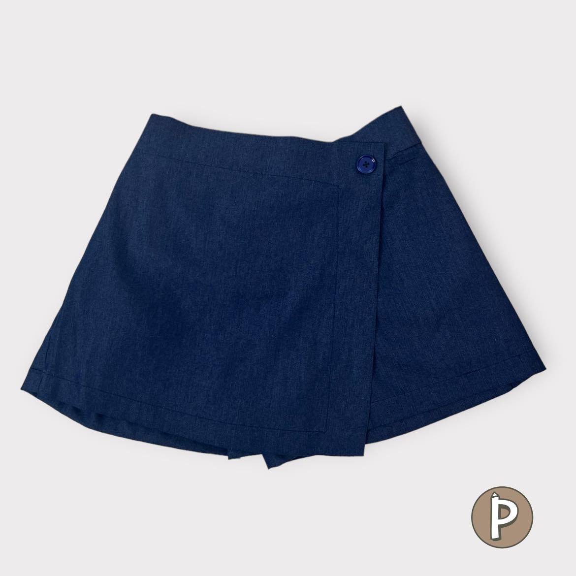 Pambahaymnl Denim Skort