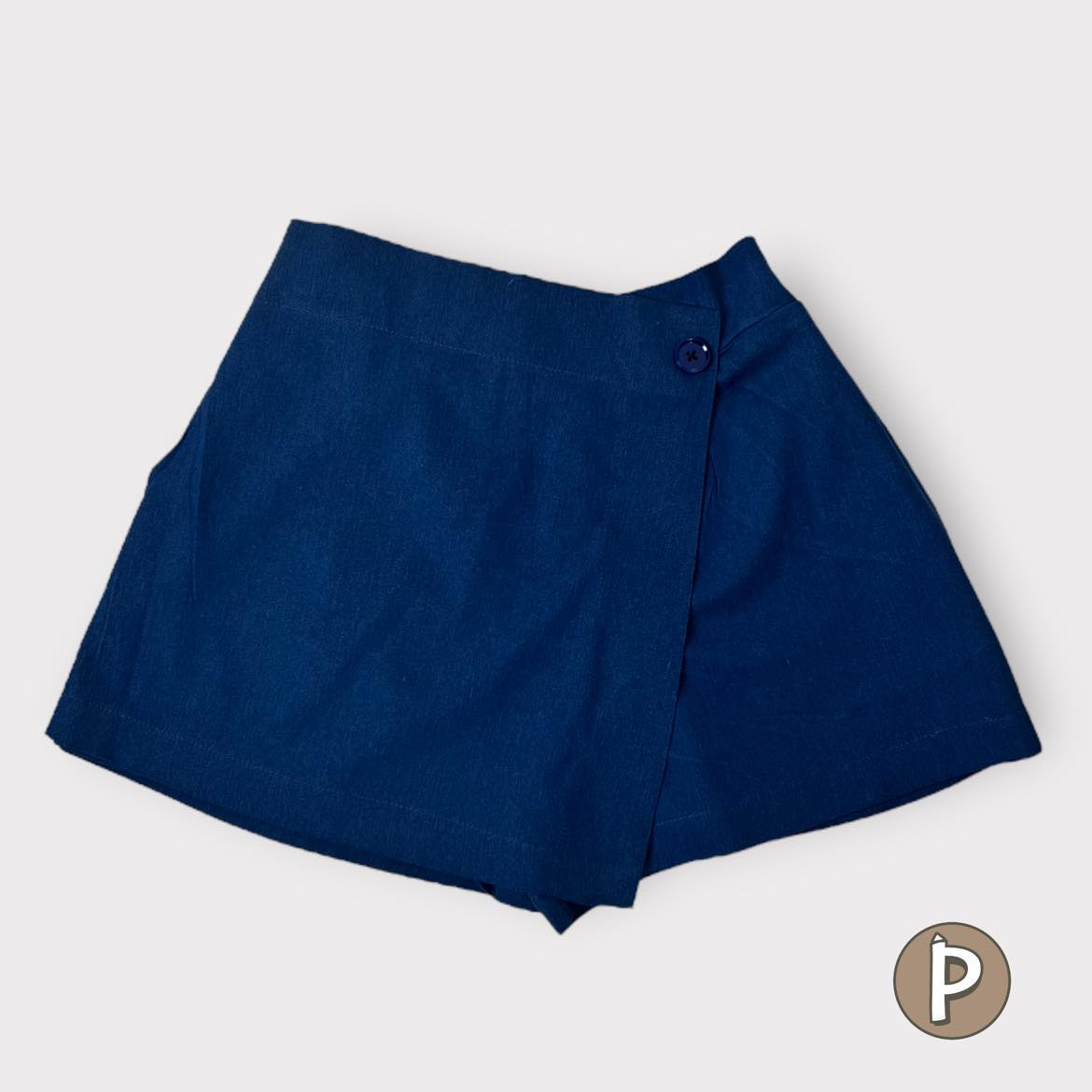 Pambahaymnl Denim Skort