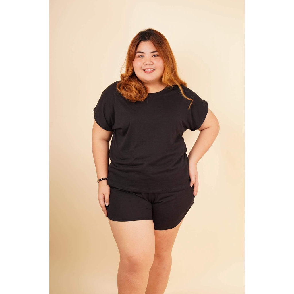 Pambahaymnl Plus Size Jersey Lounge Set